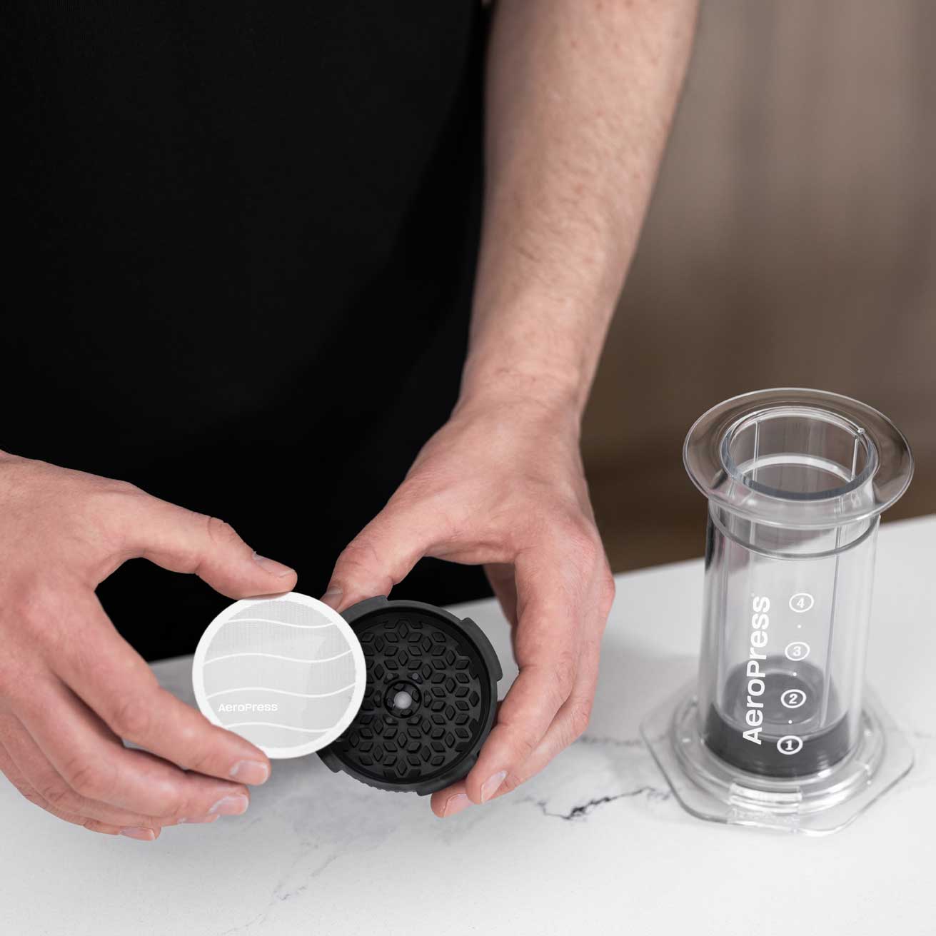 AeroPress Clear Coffee Maker