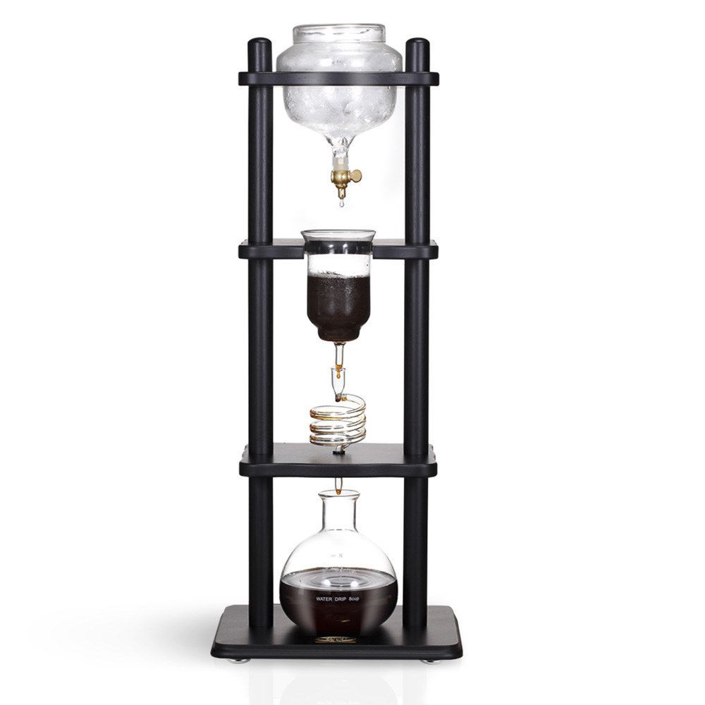 YAMA 6-8 CUP COLD DRIP MAKER STRAIGHT WOOD FRAME (32OZ)